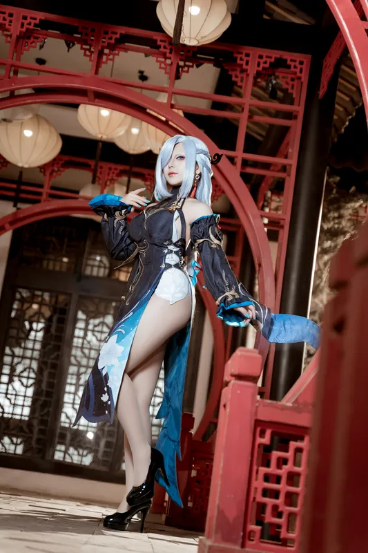 原神 申鹤·冷花幽露 - 虎森森